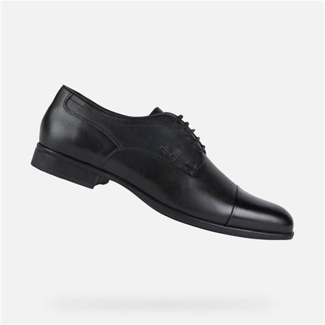 Geox® IACOPO WIDE: Men's Black Waterproof Shoes | Geox®