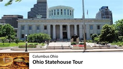 Ohio Statehouse Tour - Downtown Columbus Ohio - YouTube