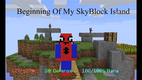 My SkyBlock Island - YouTube