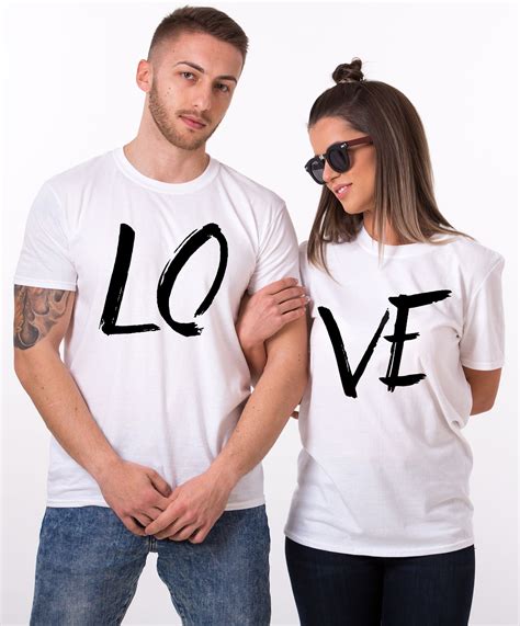 LOVE Couples Shirts, Matching Couples Shirt, Unisex