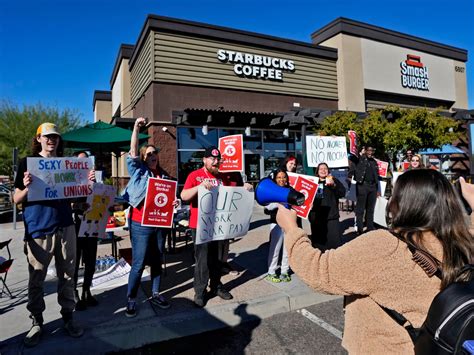 Starbucks workers strike at more than 100 US stores | Labour Rights ...