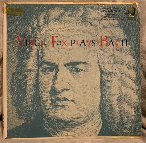 Yahoo!オークション - Virgil Fox Plays Bach RCA Victor LM-1963 LP ...