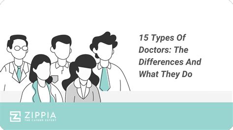 20 Types Of Doctors: The Differences And What They Do - Zippia