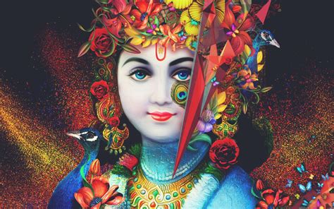 Lord Krishna 3D Wallpapers - Wallpaper Cave