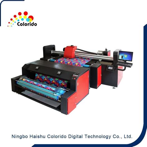 Digital fabric printer textile printer with belt feeding system - Haishu Colorido