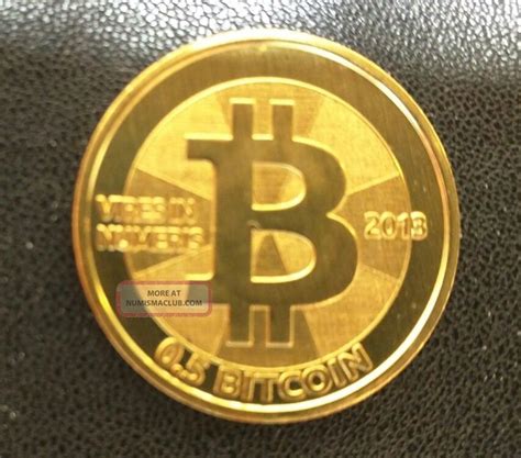 2013 Casascius Coin Brass Half Btc Loaded 0. 5