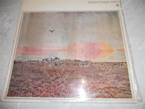 DEBUSSY &A DEBUSSY Recital" Francois 1966 LP Classical Oz WRC ST4081 EX EUR 12,09 - PicClick FR