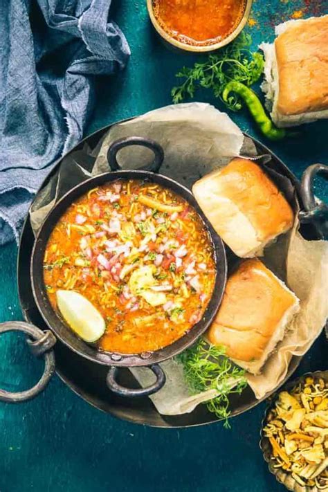 Traditional Misal Pav Recipe (Step by Step) - Whiskaffair