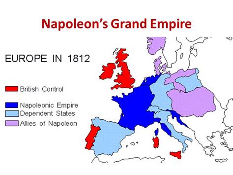 Map Of Napoleon Empire