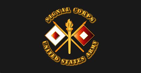 Army - Signal Corps - Signal Corps - Sticker | TeePublic