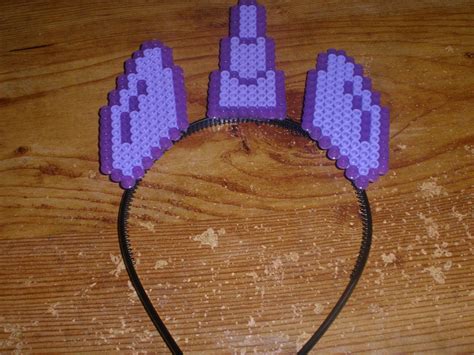 Perler Bead Twilight Sparkle Ears and Horn by PrincessPeach20 on DeviantArt