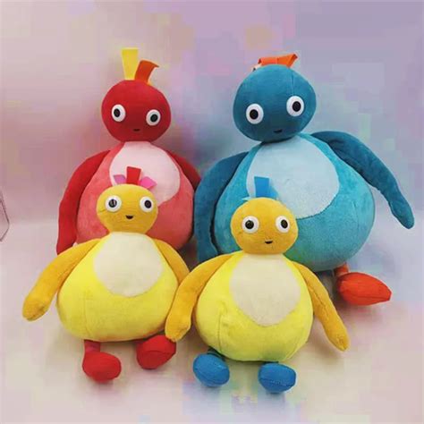 Toys Toys & Hobbies New Twirlywoos Chickedy Chick Peekaboo plush Toy 2PCS Gift