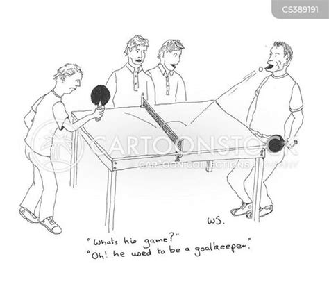 Table Tennis Players Cartoons and Comics - funny pictures from CartoonStock