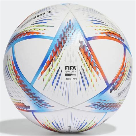 adidas FIFA World Cup 2022 Al Rihla Competition Soccer Ball - White-Pantone