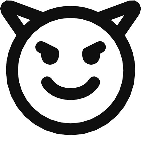 Emoji Devil Smile Vector SVG Icon - SVG Repo