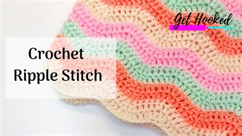 Crochet Ripple Stitch | BEGINNER | EASY - YouTube