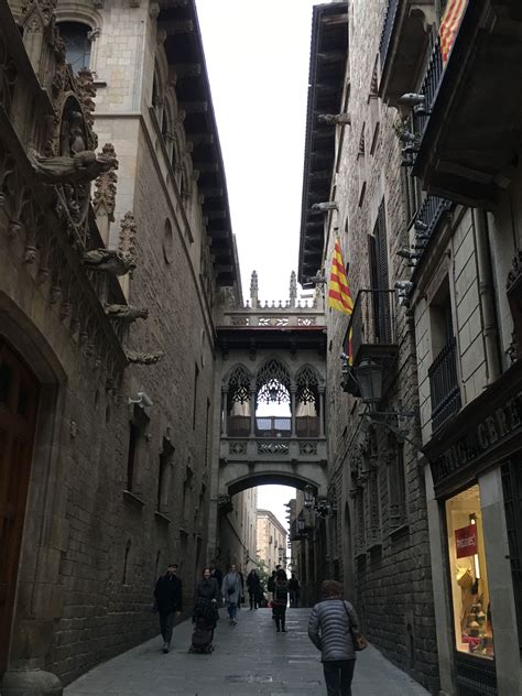 Gothic Quarter, Barcelona, Alley, Spain, Road, Structures, Sevilla ...