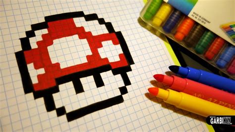 Pixel Drawing! Mario World S2 | Pixel art, Graph paper art, Graph paper ...