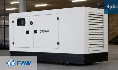 FAW 40KVA 3 Phase Silent Diesel Generator | Diesel Generator