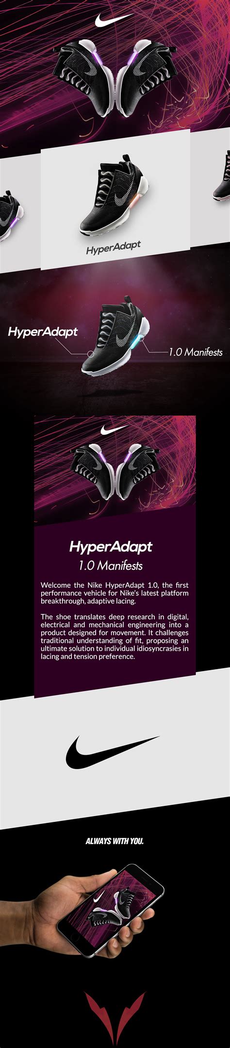 Nike HyperAdapt 1.0 on Behance