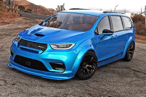 2023 Chrysler Pacifica Hellcat Powered Minivan - FCA Jeep