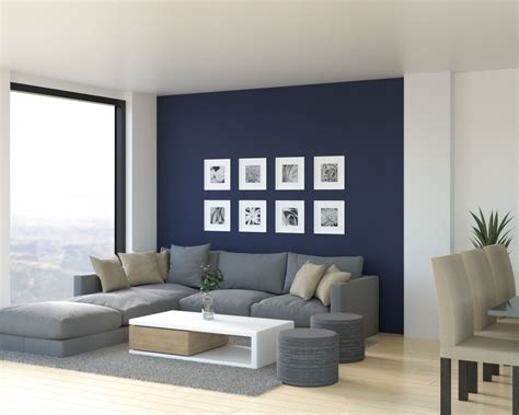 10 Elegant Dark Blue Accent Wall Ideas - roomdsign.com