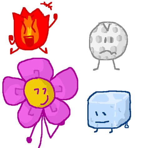 Pixilart - drawing bfdi characters!! (part 2) by feshybeshy-arts