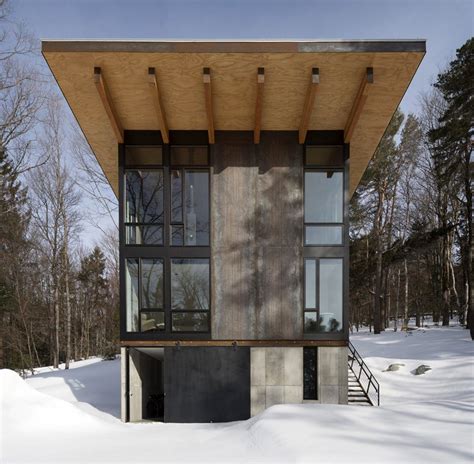 This cozy winter cabin in Vermont was built to help you connect with ...