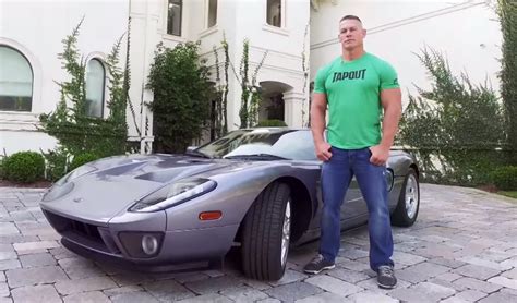 John Cena Displays 2006 Ford GT | Lamarque Ford - Ronnie Logues