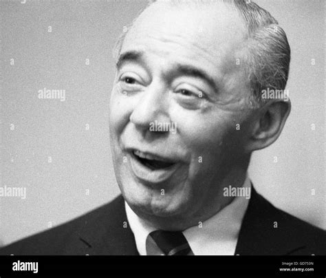 Richard Rodgers, composer, at a cocktail party in New York City Stock Photo - Alamy