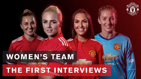 Manchester United Women's Team | Hear from the Squad! | The First ...