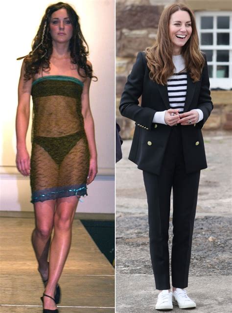 Kate Middleton Rocks traje preppy vs vestido transparente en St Andrews - Playmaax Series ...