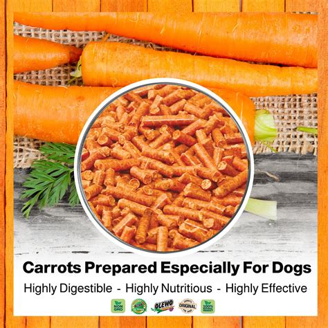 Olewo Digestive Health & Anti-Diarrhea Dehydrated Carrots Dog Food Topper, 1-lb bag - Chewy.com