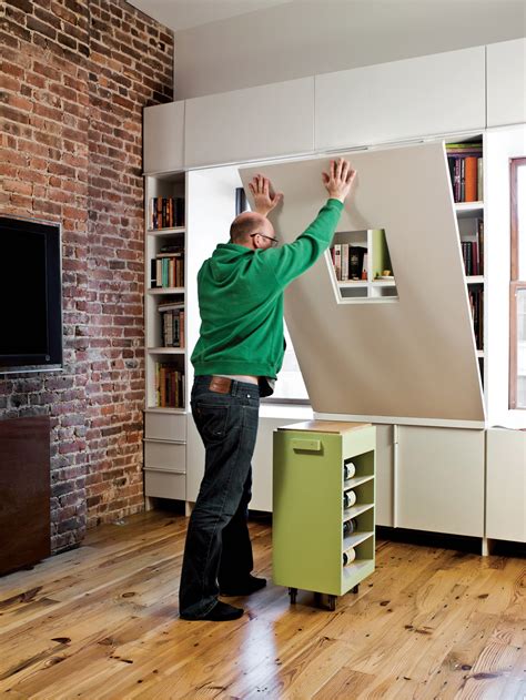 Sneaky Small Spaces: 7 Totally Genius Hidden Solutions | Tiny apartments, Small spaces ...