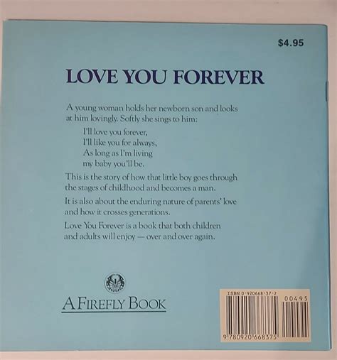 Love You Forever by Robert Munsch 1995 | Etsy