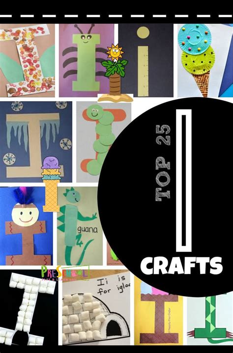 TOP 25 Letter I Crafts - so many super clever and fun to make alphabet crafts for toddler ...