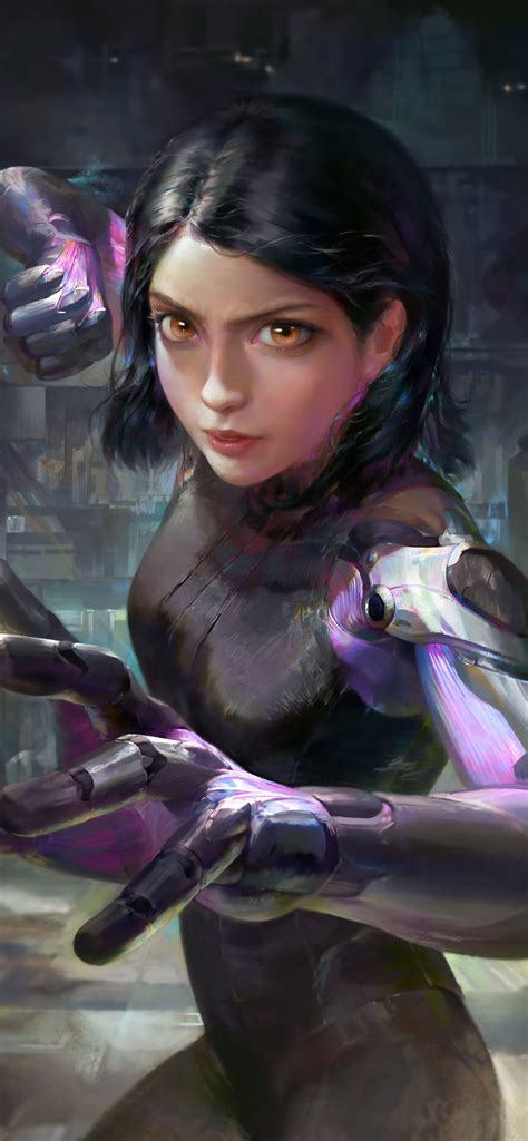 Battle Angel Alita Fan Art - 1242x2688 Wallpaper - teahub.io