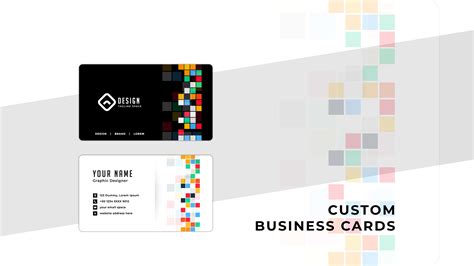 Design a Custom Business Card - You Can Do It Too