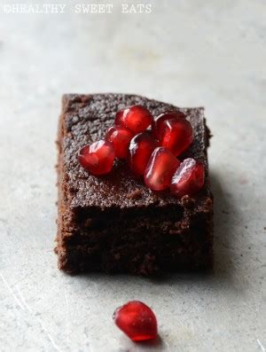 Dark Chocolate Peppermint Brownies - Healthy Sweet Eats