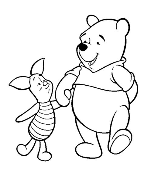 Winnie The Pooh Piglet Coloring Pages