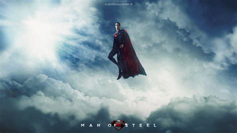 Superman: Man of Steel HD Wallpaper Featuring Henry Cavill