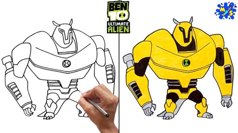 Ben 10 Armodrillo Coloring Pages