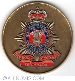 The Royal Regiment of Canada, Military challenge Coin-Army - Canada - Medal - 13080