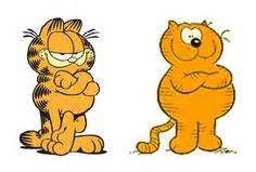 heathcliff and garfield | Garfield - Heathcliff Childhood Characters, Fat Orange Cat, Cocoa ...