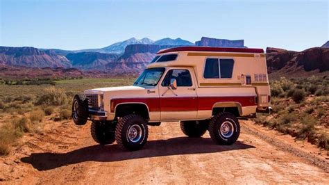 1976 Chevy Blazer Chalet Bed Camper Yours For Just Below $20K