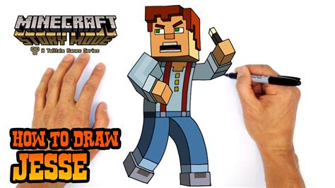 Minecraft Character Drawing at GetDrawings | Free download