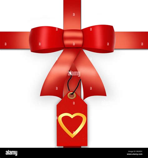 red ribbon, bow Stock Photo - Alamy