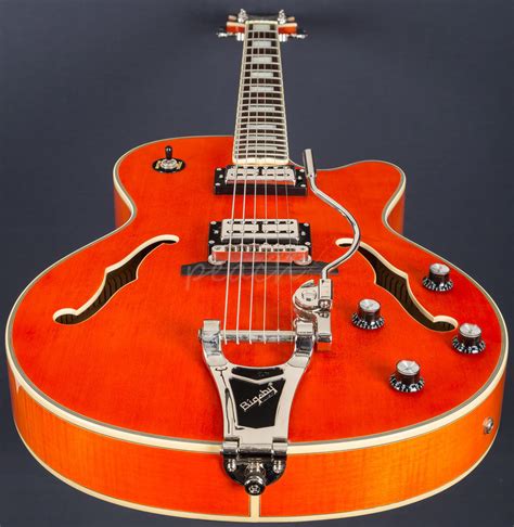 Epiphone Emperor Swingster Trans Orange - Peach Guitars