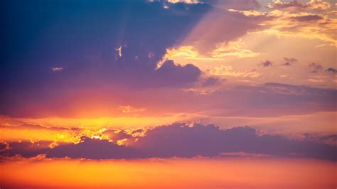 Sky, Sunset, Clouds 4k Wallpaper 4K, 57% OFF