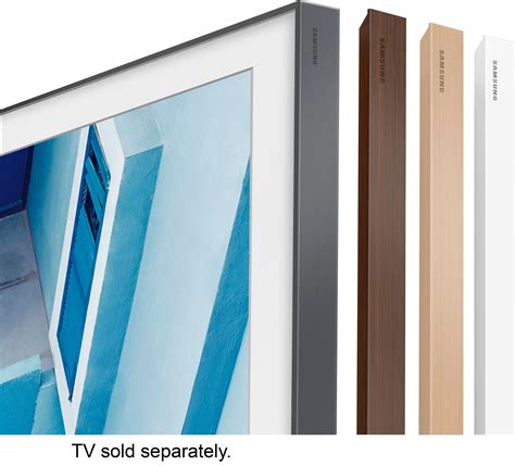 Best Buy: Samsung 55" The Frame Customizable Bezel Walnut VG-SCFM55DW